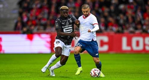 ليل يعبر رين ويواصل زحفه نحو القمة في الدوري الفرنسي